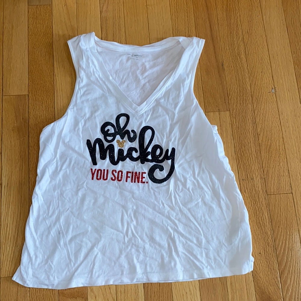 Old Navy Walt Disney World WDW Disneyland Shirt Matching Oh Mickey You So Fine